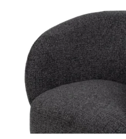 Fotel obrotowy GIRATORIO 77 cm czarny*Zona-Design Outlet