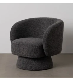 Fotel obrotowy GIRATORIO 77 cm czarny*Zona-Design Outlet