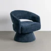 Fotel obrotowy GIRATORIO 72 cm niebieski*Zona-Design Sale