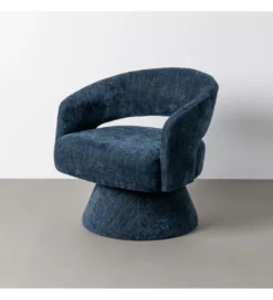 Fotel obrotowy GIRATORIO 72 cm niebieski*Zona-Design Sale