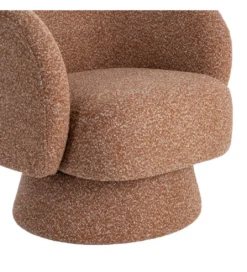 Fotel obrotowy GIRATORIO 77 cm łososiowy*Zona-Design Sale