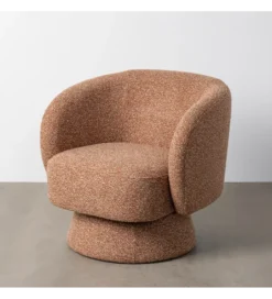 Fotel obrotowy GIRATORIO 77 cm łososiowy*Zona-Design Sale