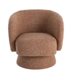 Fotel obrotowy GIRATORIO 77 cm łososiowy*Zona-Design Sale