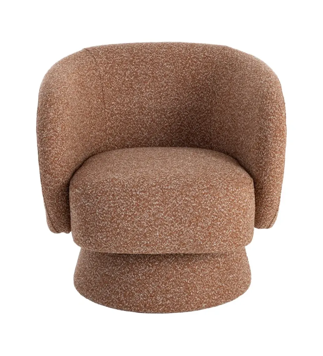 Fotel obrotowy GIRATORIO 77 cm łososiowy*Zona-Design Sale
