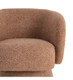 Fotel obrotowy GIRATORIO 77 cm łososiowy*Zona-Design Sale