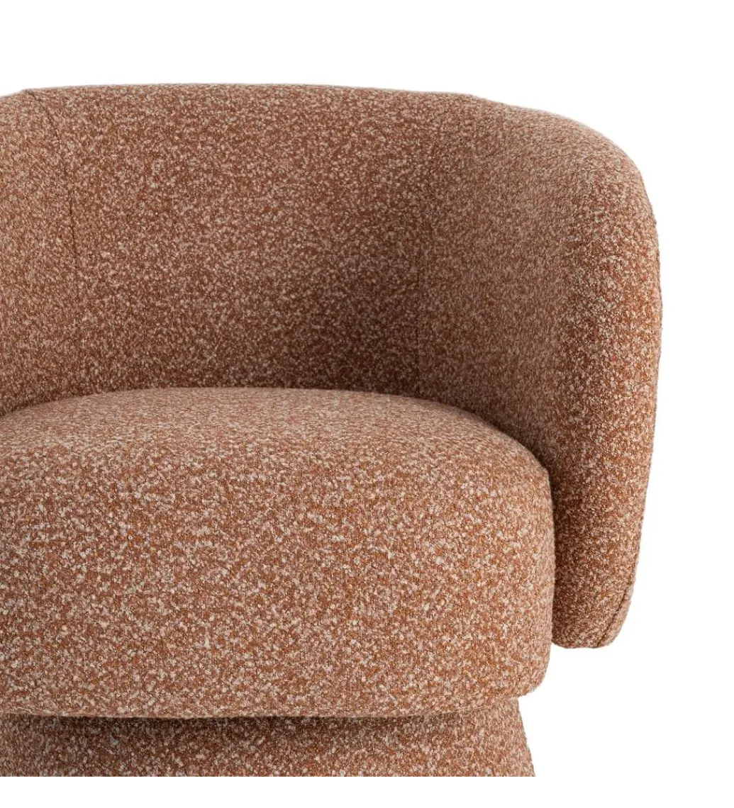 Fotel obrotowy GIRATORIO 77 cm łososiowy*Zona-Design Sale