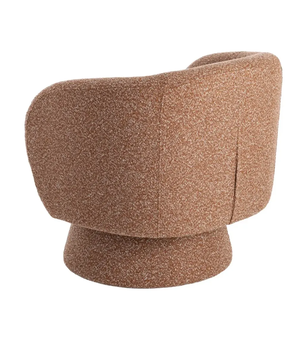 Fotel obrotowy GIRATORIO 77 cm łososiowy*Zona-Design Sale