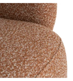 Fotel obrotowy GIRATORIO 77 cm łososiowy*Zona-Design Sale