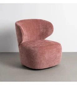 Fotel obrotowy GIRATORIO 74 cm różowy*Zona-Design Online
