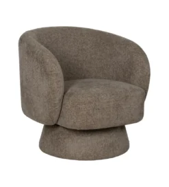 Fotel obrotowy GIRATORIO 77 cm taupe beżowy*Zona-Design Clearance