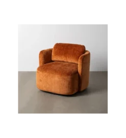 Fotel obrotowy GIRATORIO 66 cm terrakota*Zona-Design Online
