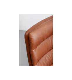 Fotel obrotowy LIDO 87 cm brązowy*KARE Discount