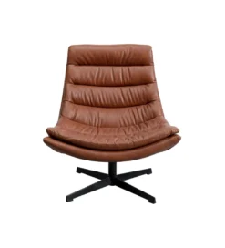 Fotel obrotowy LIDO 87 cm brązowy*KARE Discount