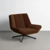Fotel obrotowy MARRONE 77 cm brązowy*Zona-Design Outlet