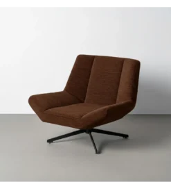 Fotel obrotowy MARRONE 77 cm brązowy*Zona-Design Outlet