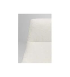 Fotel obrotowy MIMI bouclé kremowy*KARE Sale
