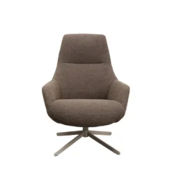 Fotel obrotowy MIMI bouclé mocca*KARE Outlet