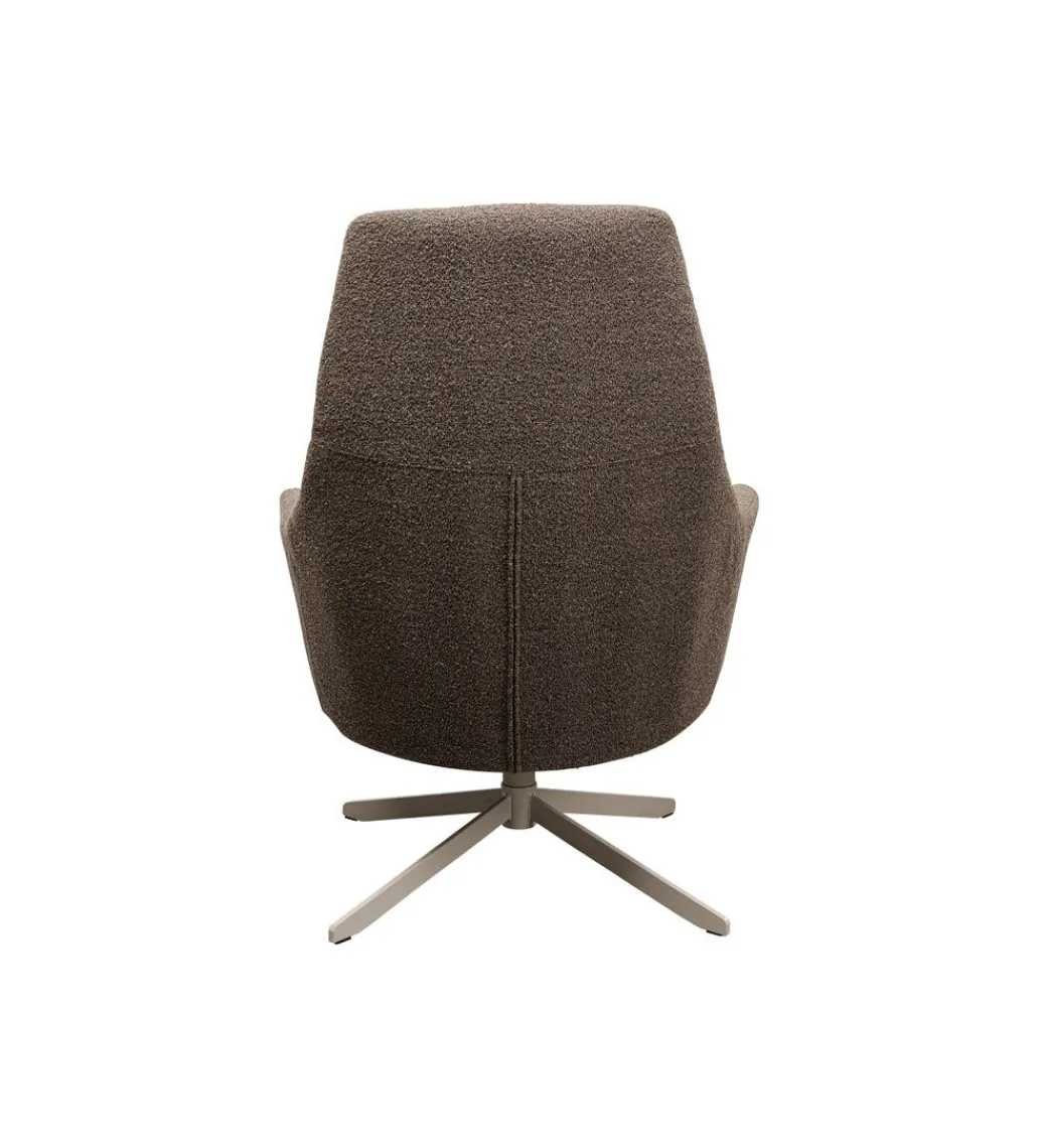 Fotel obrotowy MIMI bouclé mocca*KARE Outlet