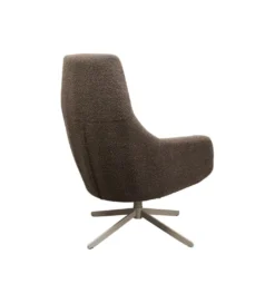 Fotel obrotowy MIMI bouclé mocca*KARE Outlet
