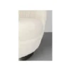 Fotel obrotowy Nube Bouclé 88 cm kremowy*KARE