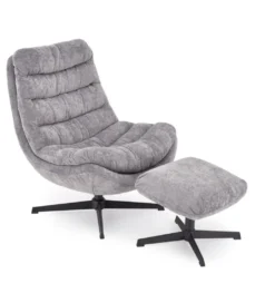 Fotel obrotowy OLYMPIC 94 cm szary*Halmar Clearance