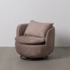 Fotel obrotowy SUMUTN 84 cm taupe*Zona-Design Discount