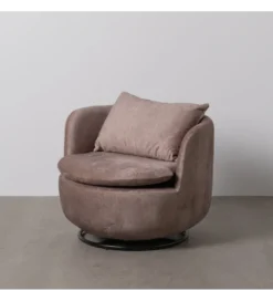 Fotel obrotowy SUMUTN 84 cm taupe*Zona-Design Discount