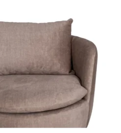 Fotel obrotowy SUMUTN 84 cm taupe*Zona-Design Discount