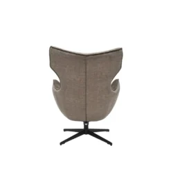 Fotel obrotowy VOGUE welwet taupe*Invicta Interior Clearance