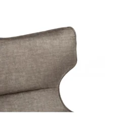 Fotel obrotowy VOGUE welwet taupe*Invicta Interior Clearance