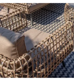 Fotel ogrodowy ARIKI 67 cm naturalny szary*Zona-Design Online