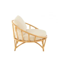 Fotel ogrodowy KILA 98 cm naturalny*J-Line Clearance