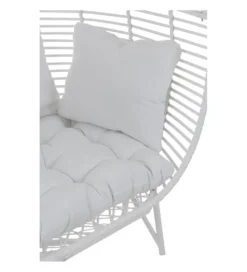 Fotel ogrodowy SUMMER ELIPSA Biały*J-Line Online