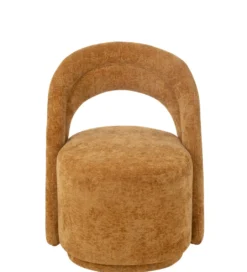 Fotel OSAMIN 80 cm ochra*J-Line Outlet