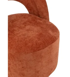 Fotel OSAMIN 80 cm pomarańczowy*J-Line Online