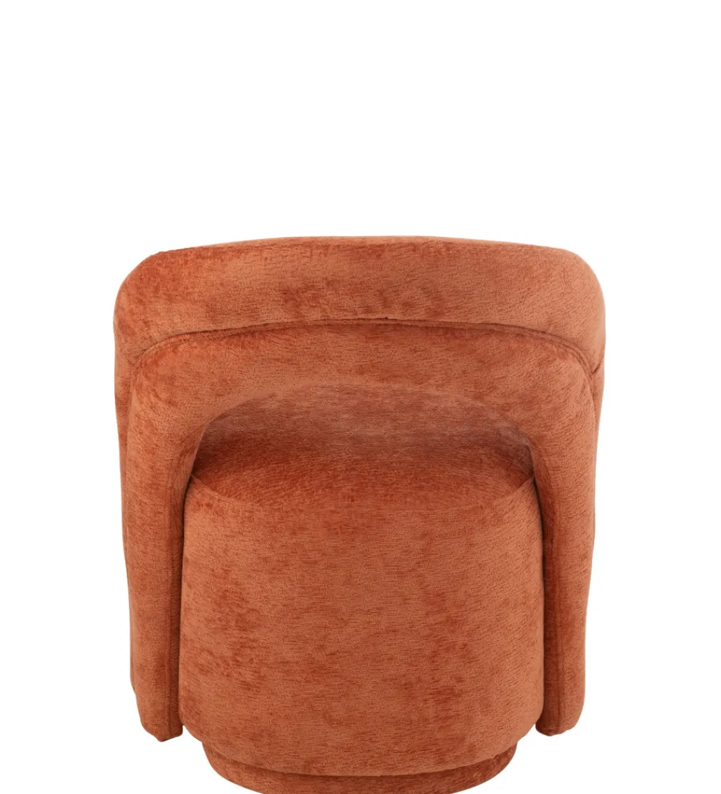 Fotel OSAMIN 80 cm pomarańczowy*J-Line Online