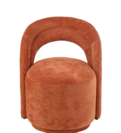 Fotel OSAMIN 80 cm pomarańczowy*J-Line Online