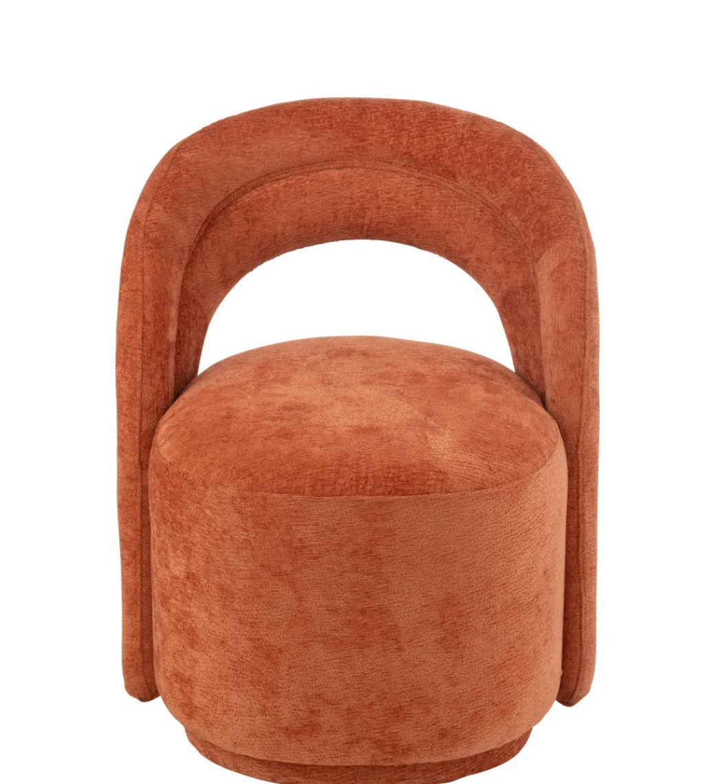 Fotel OSAMIN 80 cm pomarańczowy*J-Line Online