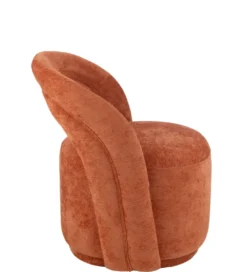 Fotel OSAMIN 80 cm pomarańczowy*J-Line Online