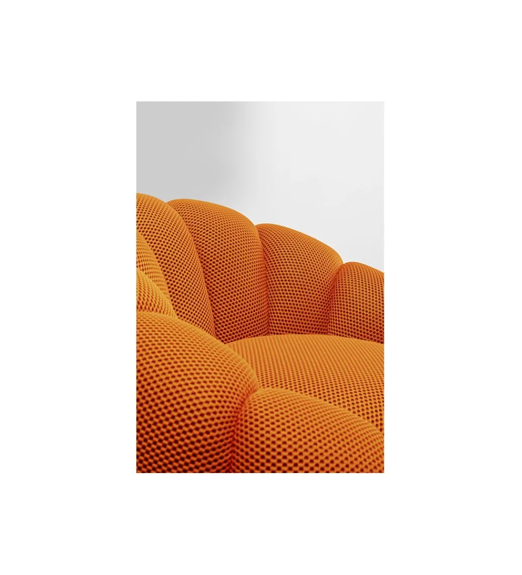 Fotel PEPPO BLOOM 94 cm pomarańczowy*KARE Discount