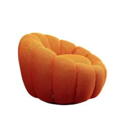 Fotel PEPPO BLOOM 94 cm pomarańczowy*KARE Discount