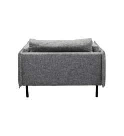 Fotel POLA 126 cm szary*KARE Discount
