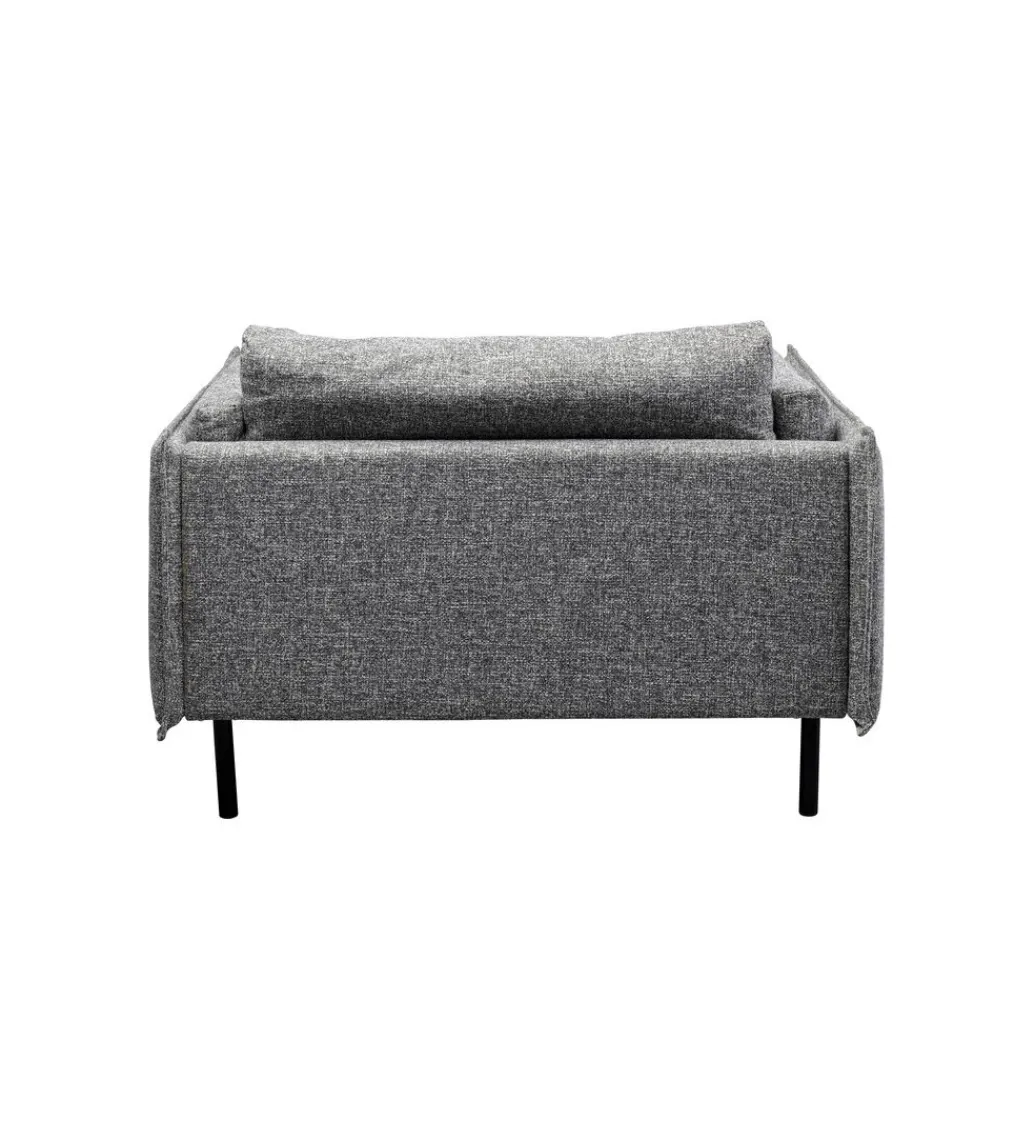 Fotel POLA 126 cm szary*KARE Discount