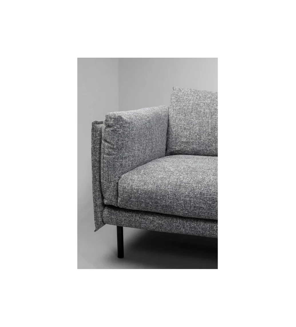 Fotel POLA 126 cm szary*KARE Discount