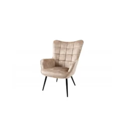 Fotel RAMIRO scandinavia bezowy*Invicta Interior Clearance