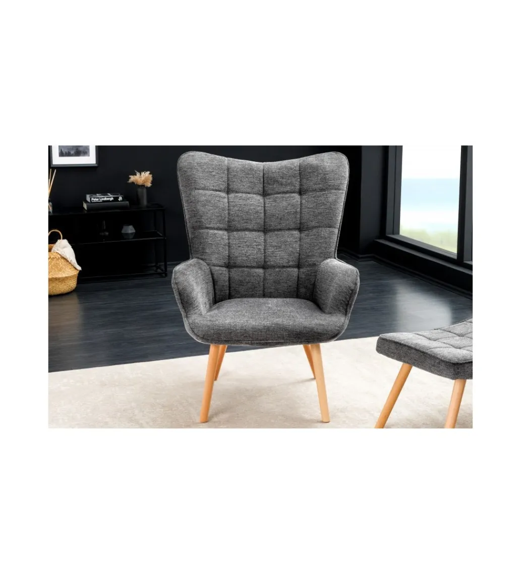 Fotel RAMIRO szary*Invicta Interior Discount