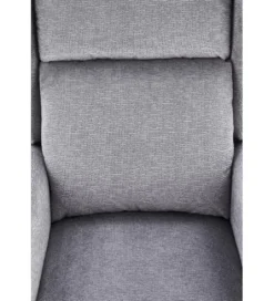 Fotel rozkładany AGUSTIN 75 cm szary*Halmar