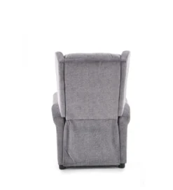 Fotel rozkładany AGUSTIN 75 cm szary*Halmar