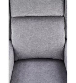Fotel rozkładany AGUSTIN 75 cm z funkcją masażu szary*Halmar Discount