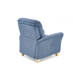 Fotel rozkładany BARD 90 cm niebieski*Halmar Online